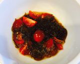 簡単！さっぱり！ もずくトマト豆腐作り方3写真