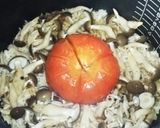 トマトとキノコの炊き込みご飯(勉強中)作り方6写真