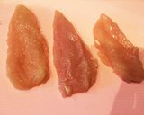 香ばしい☆ササミのマヨチーカレー焼き作り方1写真