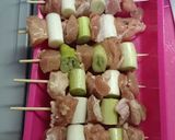 **魚焼きグリルで焼き鳥**作り方1写真