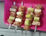 **魚焼きグリルで焼き鳥**作り方2写真