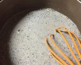 簡単黒ごまきな粉豆乳プリン作り方1写真