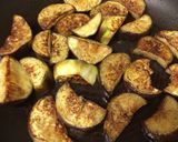 焼き茄子の南蛮漬け〜豆板醤入り作り方3写真