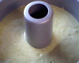 抹茶と甘納豆のシフォンケーキ作り方8写真