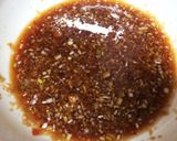 焼き茄子の南蛮漬け〜豆板醤入り作り方5写真