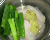 コラーゲンたっぷり鶏そうめん作り方1写真