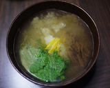 鍋不要★なめ茸と大根おろしの即席すまし汁作り方4写真