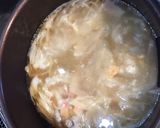 ごぼう玉ねぎベーコンの＊コクうまスープ作り方4写真
