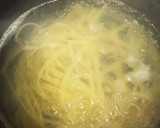 だし醤油で簡単！ホタテとシソの和風パスタ作り方1写真