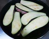 ナスのはさみ焼き♪梅シソ照り焼き作り方4写真