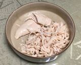 お庭のトマトと胡瓜で棒棒鶏作り方6写真