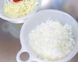 ハンバーグソースの そぼろ丼作り方1写真