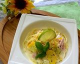 ズッキーニのクリーム冷製パスタ作り方6写真
