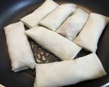 簡単‼玉ねぎとツナ缶で春巻き作り方3写真