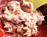 シーチキンチャーハン作り方1写真