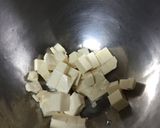 塩豆腐とツナのサラダ作り方1写真