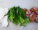 もちもち麺のナポリタン♪作り方3写真