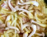 生米から鍋1つで30分！カレーパエリヤ作り方2写真