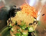 オクラとひじきの＊胡麻サラダ作り方2写真