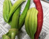 オクラとひじきの＊胡麻サラダ作り方5写真
