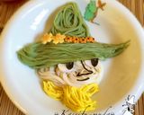 イケ麺 スナフキン❁キャラ麺作り方1写真
