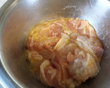 簡単 美味しい☆鶏から揚げ 梅干餡作り方1写真