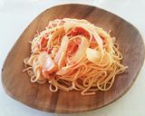 トマトたっぷりパスタ ランチにどうぞ☆作り方8写真