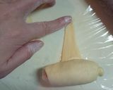 手捏ねパン☆ふわふわハムマヨロールパン★作り方8写真