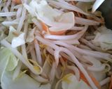 【茹でないパスタ3】ナポリタン風作り方3写真