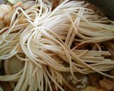 【茹でないパスタ3】ナポリタン風作り方5写真