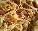 【茹でないパスタ3】ナポリタン風作り方6写真