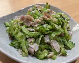 ゴーヤとベーコンの炒め。作り方6写真