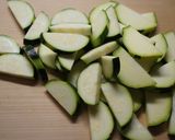 野菜たっぷり:ズッキーニとトマトのパスタ作り方3写真