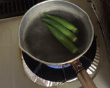 簡単！オクラの梅和え作り方1写真