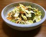 刻み昆布の野菜たっぷりサラダ 梅ポン風味作り方13写真