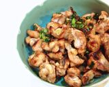 生姜風味の香る軟骨のネギ塩炒め　作り方5写真