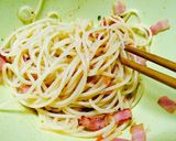 フレッシュトマトとベーコンの冷製パスタ作り方10写真
