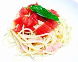 フレッシュトマトとベーコンの冷製パスタ作り方11写真