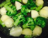 イカ明太子と野菜のクリームチーズ和え❤️作り方1写真