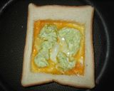 アボカドクリームでホットサンド♪作り方2写真