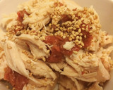 レンジで簡単！鶏ささみの梅肉和え作り方6写真