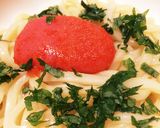 夏にさっぱり♡大葉明太うどん作り方4写真