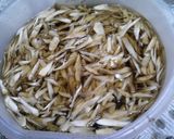 ごぼうと鶏肉のお吸い物作り方1写真