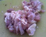 ごぼうと鶏肉のお吸い物作り方2写真
