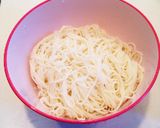 そうめんもんじゃ作り方1写真
