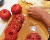 〜超簡単＊和風トマトマリネ〜作り方1写真