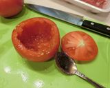 逆さまトマトハンバーグ作り方2写真