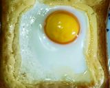 目玉焼きトースト作り方4写真