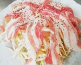 困ったときの時短♪豚もやチン!作り方2写真