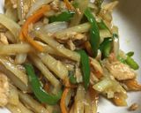 カレー粉の野菜炒め作り方5写真